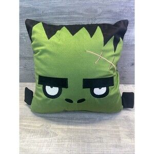 Frankenstein Spooky Fun Halloween Fall Throw Pillow Holiday Home Decor 12x12